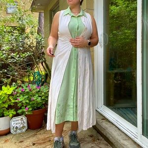 Banana Republic Button-down Dress (or coat)